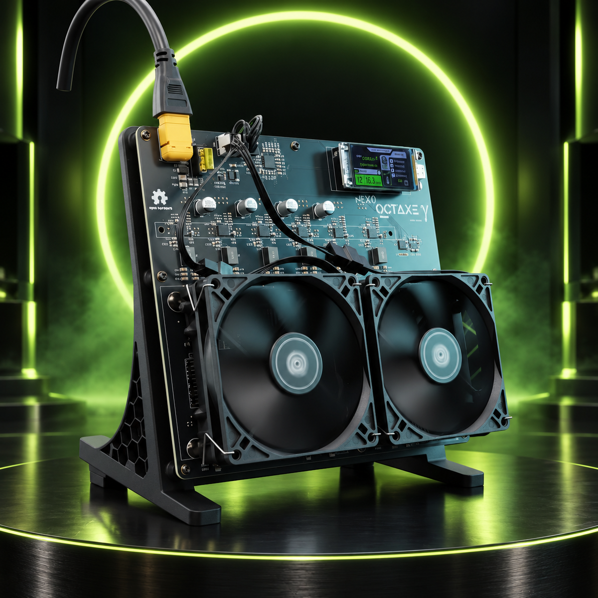 NerdOCTaxe Titan Rev 3.1 — Studio · styled photo