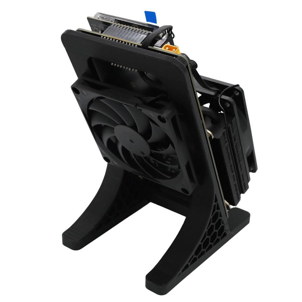 NerdQaxe Rev7 Air black and orange — supplier photo 5